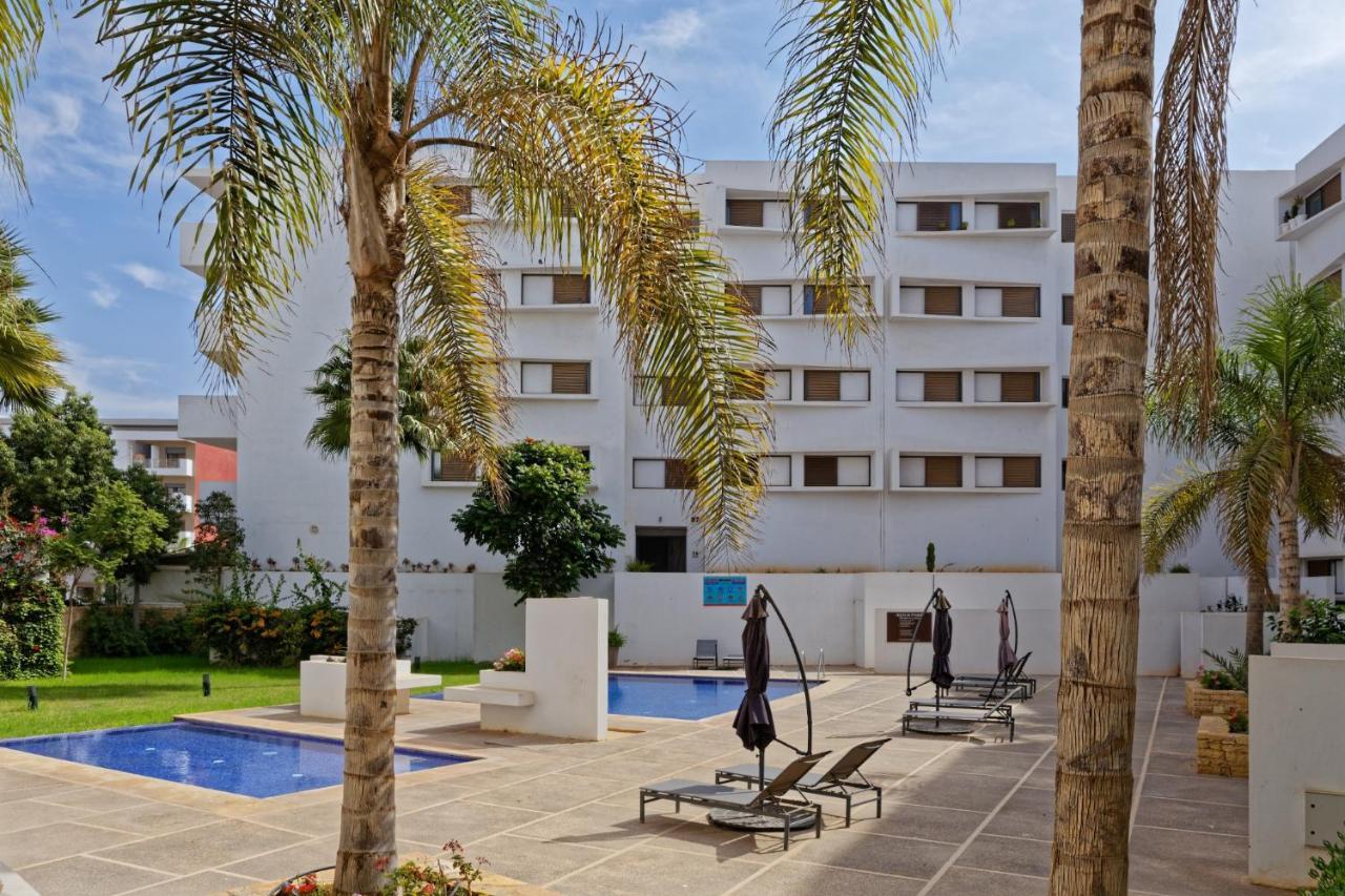 Luxury Apartment 100Sqm With Pool Near Beach Wifi Unlimited With Optical Fiber 아가디르 외부 사진