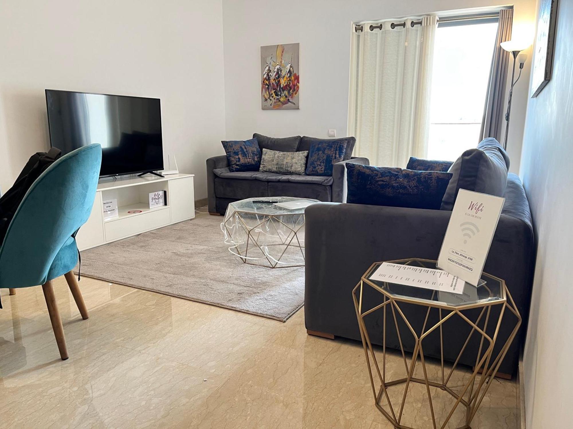 Luxury Apartment 100Sqm With Pool Near Beach Wifi Unlimited With Optical Fiber 아가디르 외부 사진